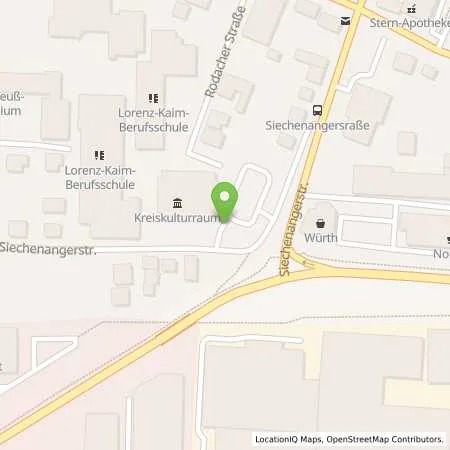 Standortübersicht der Tankstelle Charge-ON in 96317 Kronach