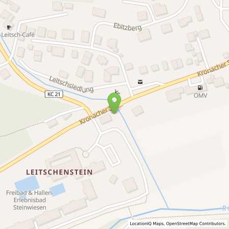 Standortübersicht der Strom (Elektro) Tankstelle: Charge-ON in 96349, Steinwiesen