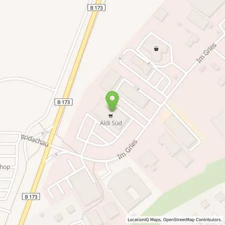 Standortübersicht der Tankstelle ALDI SÜD in 96364 Marktrodach