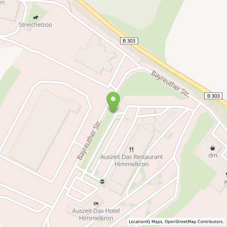 Standortübersicht der Strom (Elektro) Tankstelle: Allego GmbH in 95502, Himmelkron