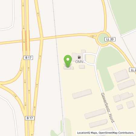Standortübersicht der Strom (Elektro) Tankstelle: EnBW mobility+ AG und Co.KG in 86857, Hurlach