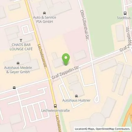 Standortübersicht der Tankstelle Lechwerke AG in 86899 Landsberg am Lech