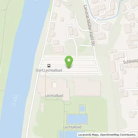 Standortübersicht der Tankstelle erdgas schwaben gmbh in 86916 Kaufering