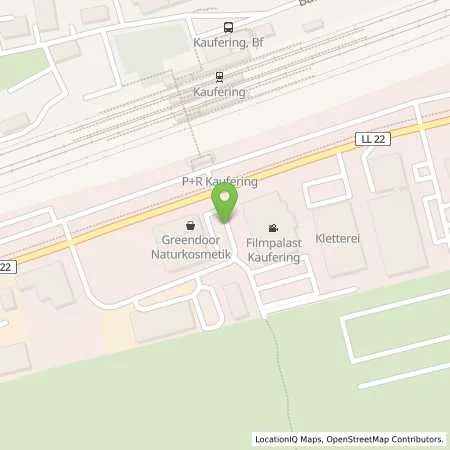 Standortübersicht der Tankstelle Lechwerke AG in 86916 Kaufering