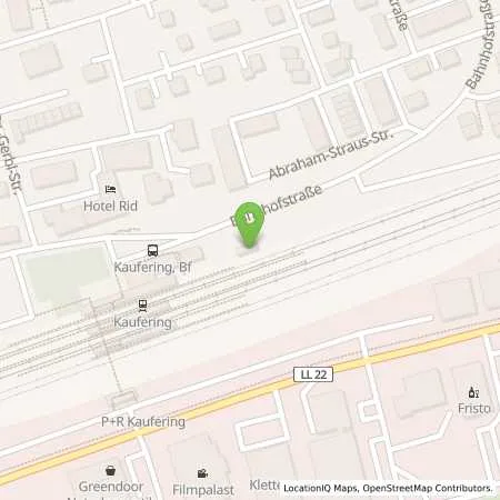 Standortübersicht der Tankstelle Stadtwerke Landsberg KU in 86916 Kaufering