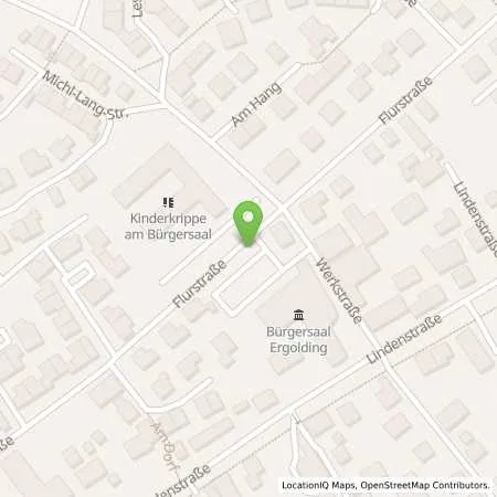 Standortübersicht der Tankstelle Überlandzentrale Wörth/Isar Altheim Netz AG in 84030 Ergolding