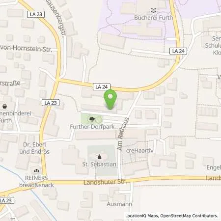 Standortübersicht der Tankstelle SoLaR GmbH in 84095 Furth