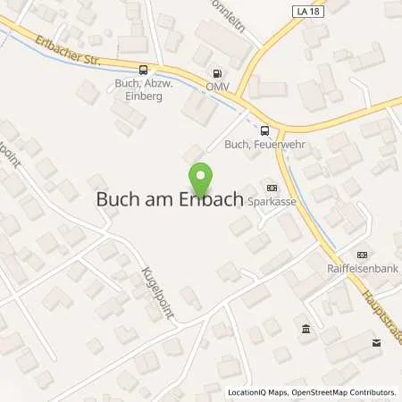 Standortübersicht der Tankstelle Gemeinde Buch a.Erlbach in 84172 Buch a.Erlbach