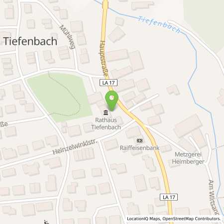 Standortübersicht der Strom (Elektro) Tankstelle: Charge-ON in 84184, Tiefenbach