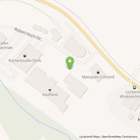 Standortübersicht der Strom (Elektro) Tankstelle: Kaufland Dienstleistung GmbH & Co. KG in 96215, Lichtenfels