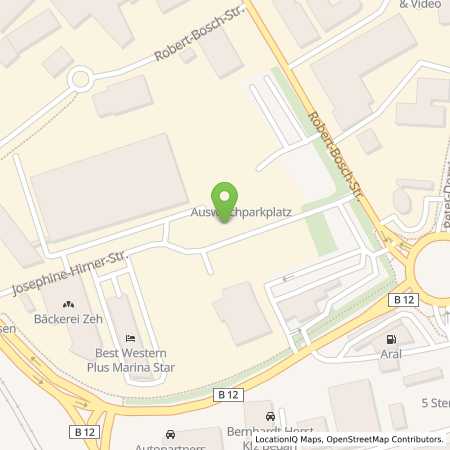 Standortübersicht der Strom (Elektro) Tankstelle: Stadtwerke Lindau (B) GmbH & Co. KG in 88131, Lindau (B)