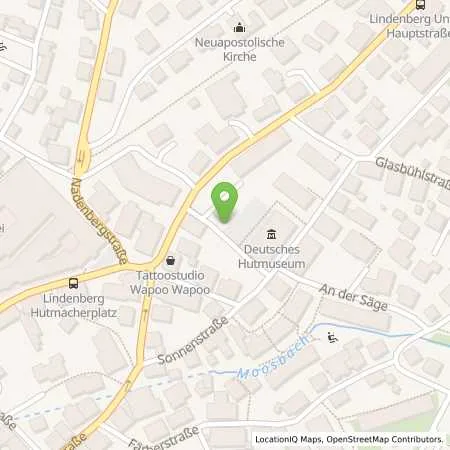 Standortübersicht der Tankstelle illwerke vkw AG in 88161 Lindenberg