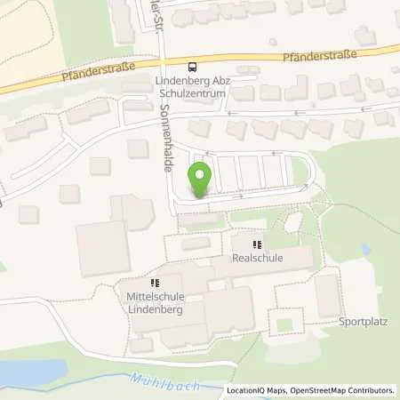 Standortübersicht der Tankstelle illwerke vkw AG in 88161 Lindenberg