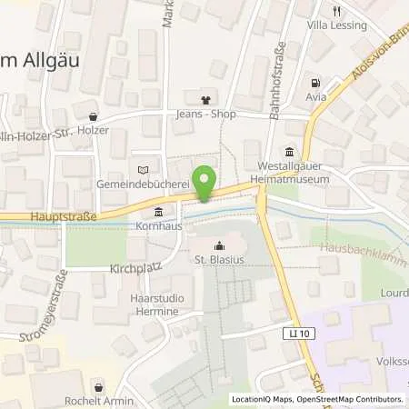 Standortübersicht der Tankstelle illwerke vkw AG in 88171 Weiler im Allgäu