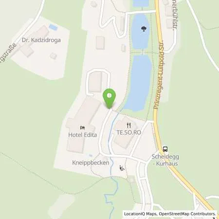 Standortübersicht der Tankstelle illwerke vkw AG in 88175 Scheidegg