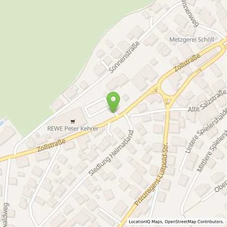 Standortübersicht der Tankstelle illwerke vkw AG in 88175 Scheidegg