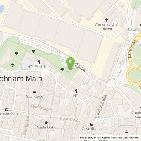 Standortübersicht der Tankstelle Energieversorgung Lohr-Karlstadt u. Umgebung GmbH & Co. KG in 97816 Lohr am Main