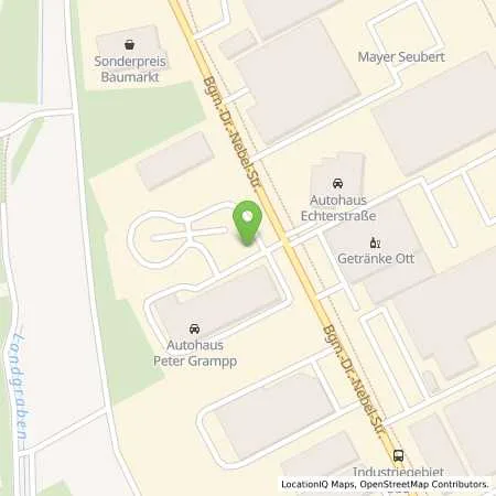 Standortübersicht der Tankstelle Energieversorgung Lohr-Karlstadt u. Umgebung GmbH & Co. KG in 97816 Lohr am Main