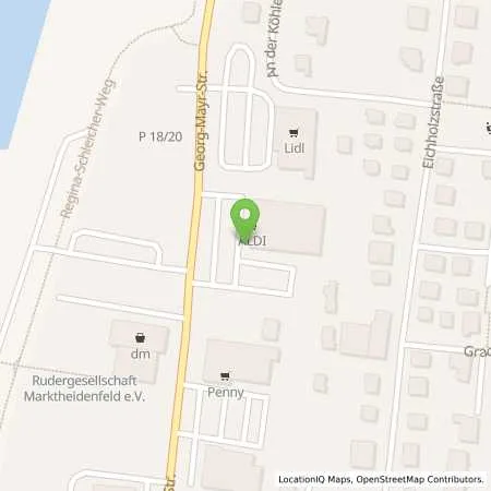 Standortübersicht der Tankstelle ALDI SÜD in 97828 Marktheidenfeld