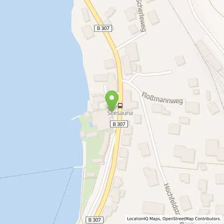 Standortübersicht der Tankstelle Elektrizitätswerk Tegernsee Vertriebs- und Service-KG in 83684 Tegernsee