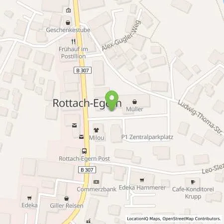 Standortübersicht der Tankstelle Elektrizitätswerk Tegernsee Vertriebs- und Service-KG in 83700 Rottach-Egern