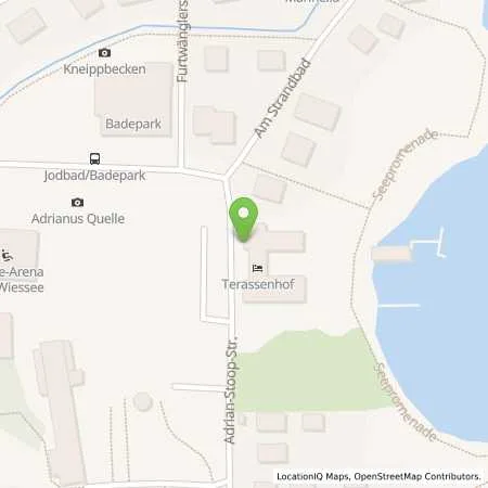 Standortübersicht der Tankstelle Hotel Terrassenhof GmbH in 83707 Bad Wiessee