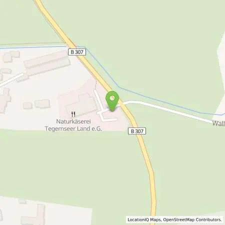 Standortübersicht der Tankstelle Naturkäserei Tegernseer Land in 83708 Kreuth