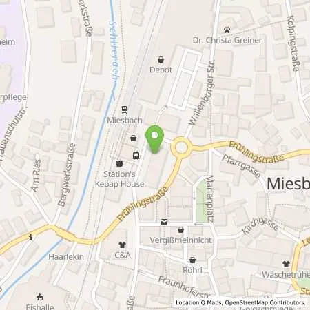 Standortübersicht der Tankstelle Sparkasse Miesbach-Tegernsee AdÖR in 83714 Miesbach