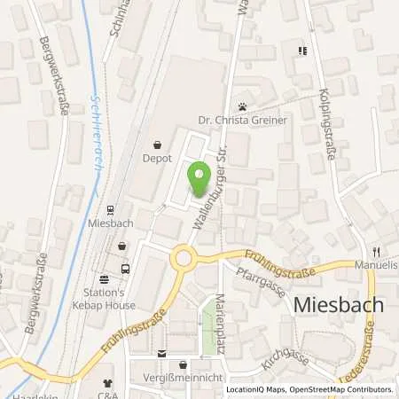 Standortübersicht der Tankstelle Elektro Mader GmbH Co KG in 83714 Miesbach