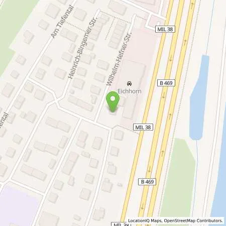 Standortübersicht der Tankstelle Autohaus Heermann und in 63785 Obernburg