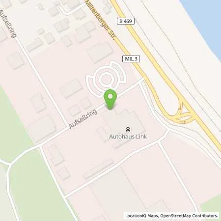 Standortübersicht der Tankstelle Autohaus Link GmbH in 63925 Laudenbach