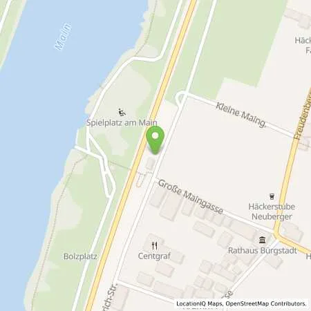 Standortübersicht der Tankstelle EMB Energieversorgung Miltenberg - Bürgstadt GmbH & Co. KG in 63927 Bürgstadt