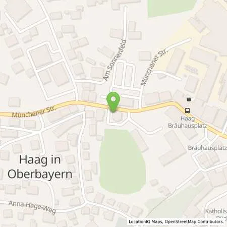 Standortübersicht der Tankstelle SSL Energie GmbH in 83527 Haag i. OB