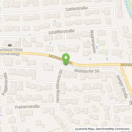 Standortübersicht der Tankstelle Westenthanner Energieversorgung GmbH in 84419 Schwindegg