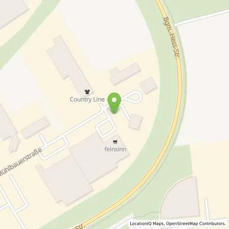 Standortübersicht der Tankstelle Mer Germany GmbH in 84453 Mühldorf