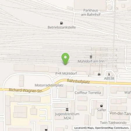Standortübersicht der Tankstelle Mer Germany GmbH in 84453 Mühldorf am Inn