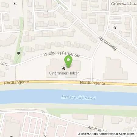 Standortübersicht der Tankstelle Mer Germany GmbH in 84453 Mühldorf