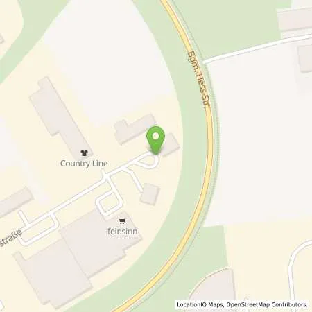 Standortübersicht der Tankstelle Byodo Naturkost GmbH in 84453 Mühldorf