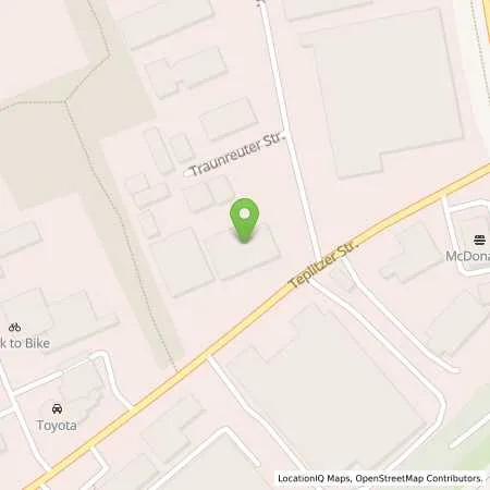 Standortübersicht der Tankstelle Mer Germany GmbH in 84478 Waldkraiburg