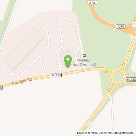 Standortübersicht der Strom (Elektro) Tankstelle: Allego GmbH in 84513, Erhartingen