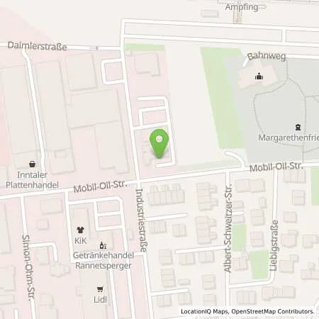 Standortübersicht der Tankstelle Charge-ON in 84539 Ampfing