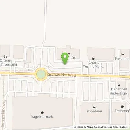 Standortübersicht der Tankstelle ALDI SÜD in 82008 Unterhaching