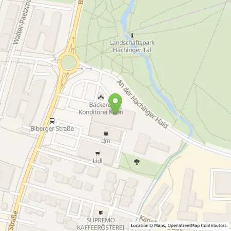 Standortübersicht der Tankstelle ALDI SÜD in 82008 Unterhaching