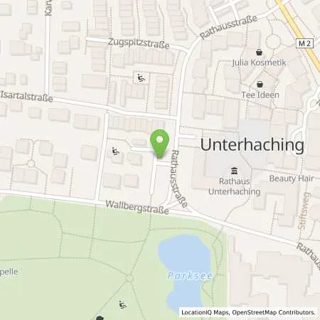Standortübersicht der Tankstelle Gemeinde Unterhaching in 82008 Unterhaching
