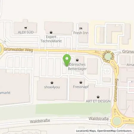 Standortübersicht der Tankstelle Gemeinde Unterhaching in 82008 Unterhaching