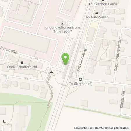 Standortübersicht der Tankstelle Gemeinde Taufkirchen - Gebietskörperschaft in 82024 Taufkirchen