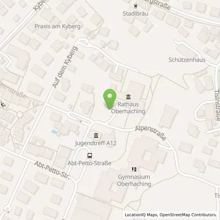 Standortübersicht der Tankstelle Gemeindewerke Oberhaching GmbH in 82041 Oberhaching
