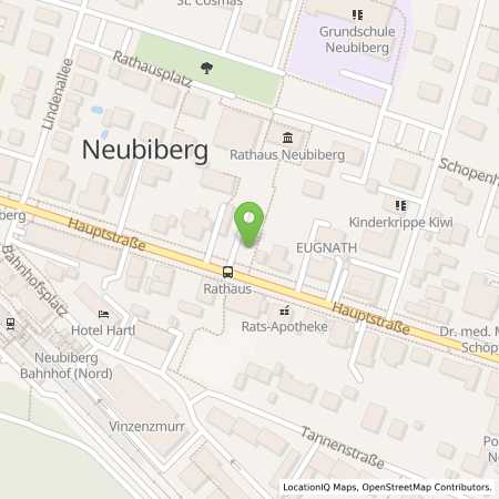 Standortübersicht der Strom (Elektro) Tankstelle: Gemeinde Neubiberg in 85579, Neubiberg