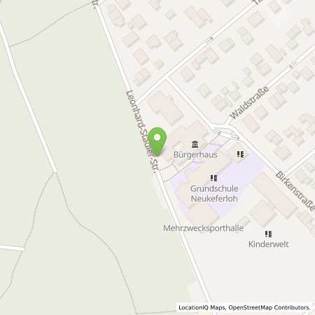 Standortübersicht der Strom (Elektro) Tankstelle: Gemeinde Grasbrunn in 85630, Grasbrunn