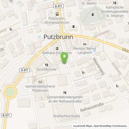 Standortübersicht der Tankstelle Gemeinde Putzbrunn in 85640 Putzbrunn